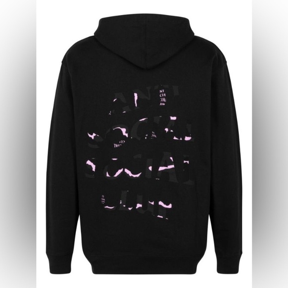 Anti Social Social Club Plain Sight Hoodie Size Small - Picture 1 of 9